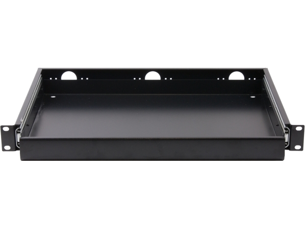 Rockstable Rs19-Kb80, Skuffeenhed, Sort, Stål, 1U, Oval, 48,3 Cm (19")