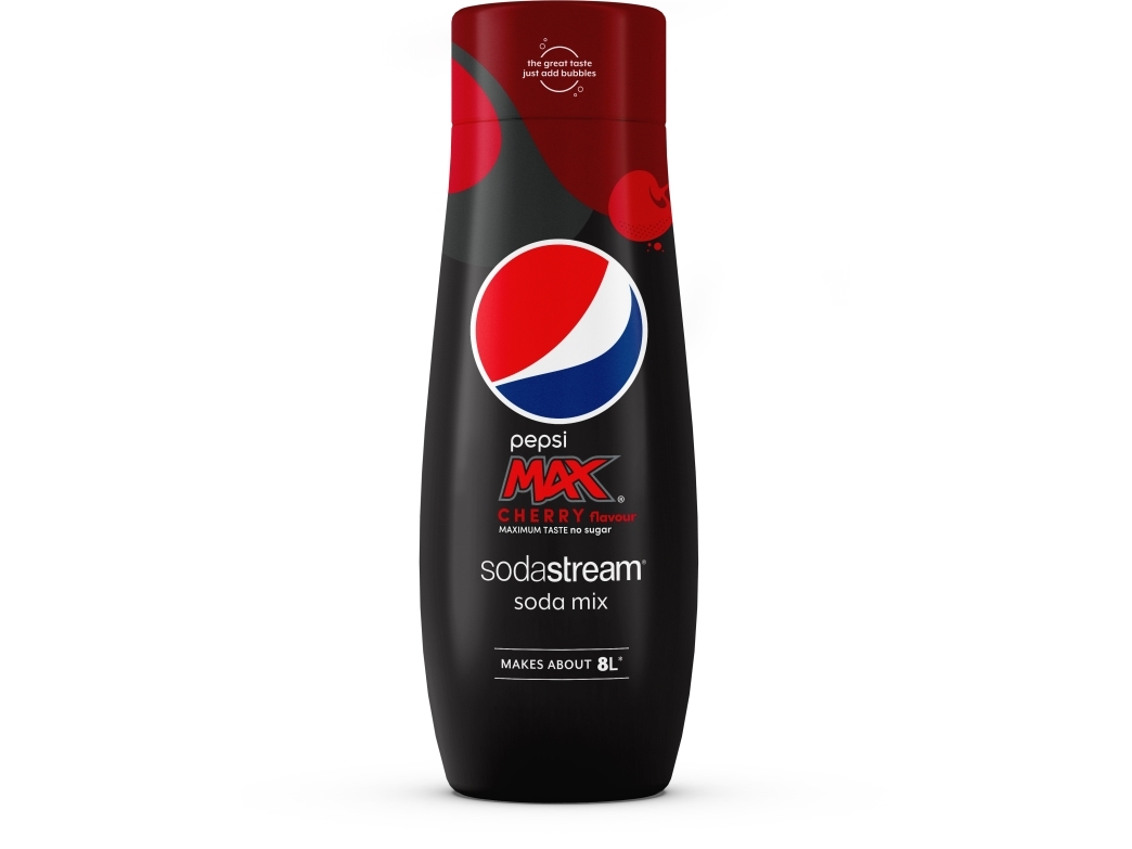 Pepsi Max Vyšnių skonio SodaStream sirupas, 440ml