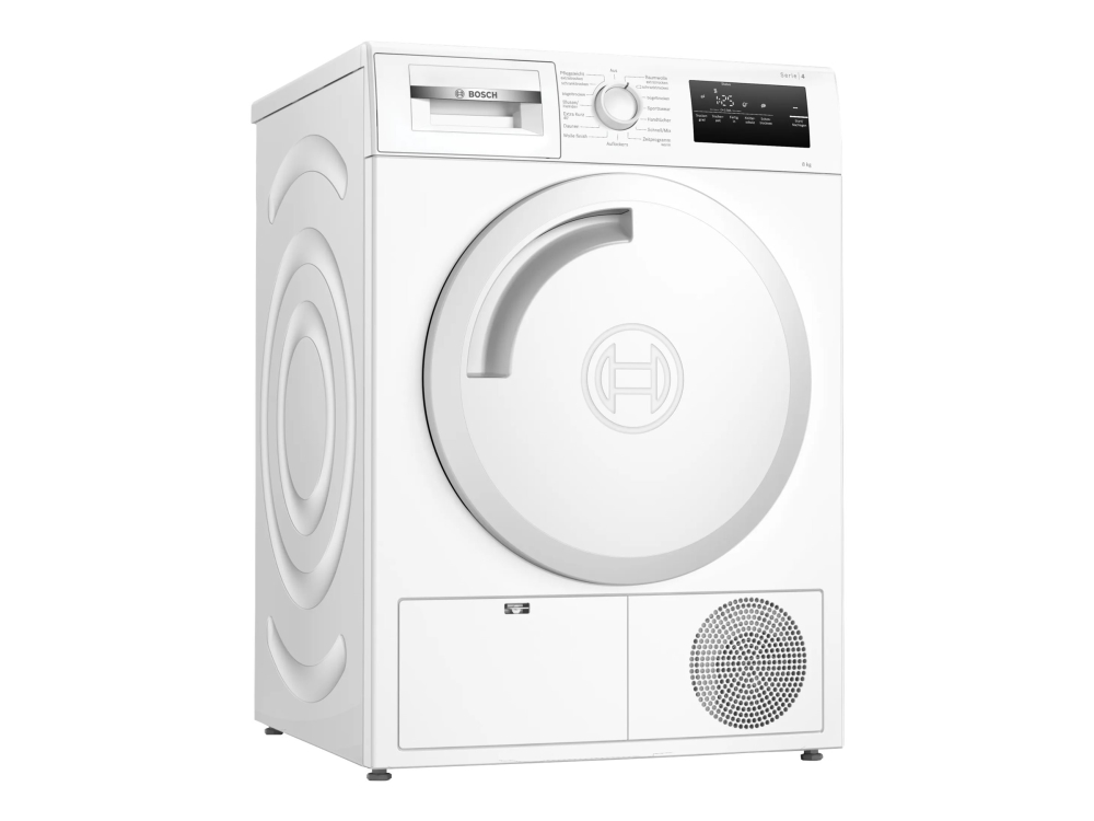 Bosch Serie 4 WTH83VV3 - Torktumlare - höjd: 85 cm - frontmatad - vit | Vitvaror - Tvätt & torkning - Torktumlare | GameStuff