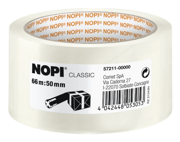 Tesa Nopi Pack Classic 66M 50Mm Transparent