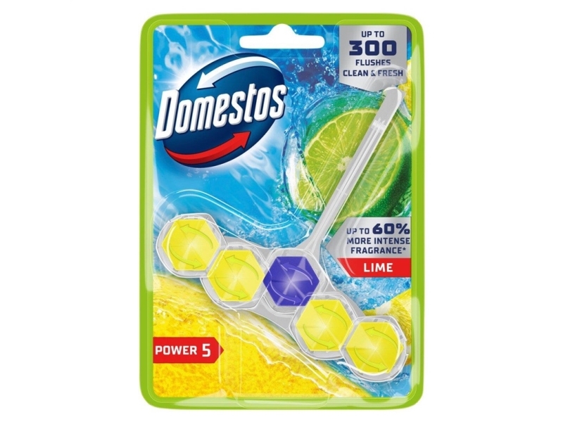 Domestos Kostka Toaletowa Power 5 Lime 1 X 50 G 50G