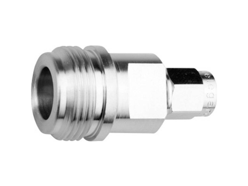 Telegärtner 100024215 100024215 Koax-Adapter N-Tilslutning - Sma-Reverse-Stik 1 Stk