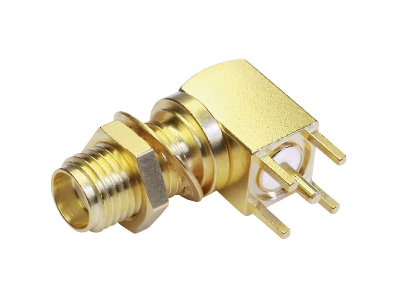 Telegärtner Koax Sma-Winkeleinbaubuchse Einbaumaß: Z25 / Z55 (J01151a0201z) (J01151a0201z)