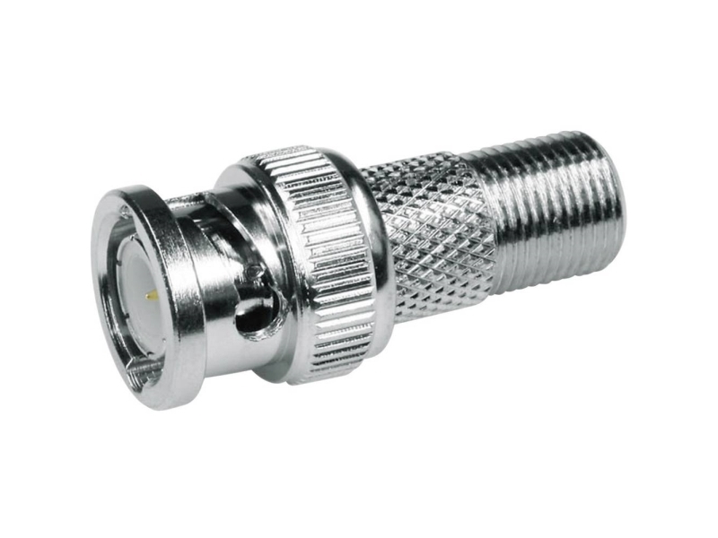 Telegärtner 100023641 100023641 Bnc-Adapter Bnc-Stik - F-Bøsning 1 Stk