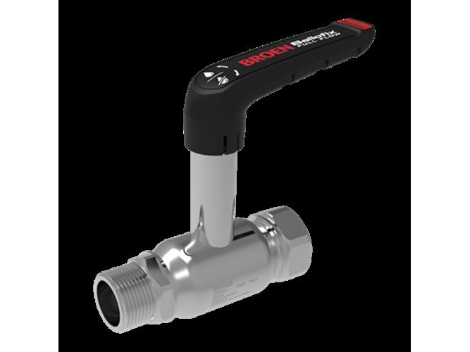 FULLFLOW KUGLEHANE RF 1X1 NP/MF ST HØJ