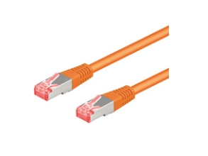 Goobay 2M Cat6a-200, 2 M, Cat6a, Rj-45, Rj-45, Orange