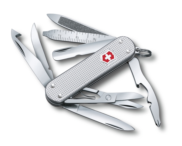 Victorinox MiniChamp Alox, Fällkniv av slipjoint-modell, Kniv med flera verktyg, 10 mm, 40 g | Verktyg & Verkstad - Handverktyg - Knivar | GameStuff