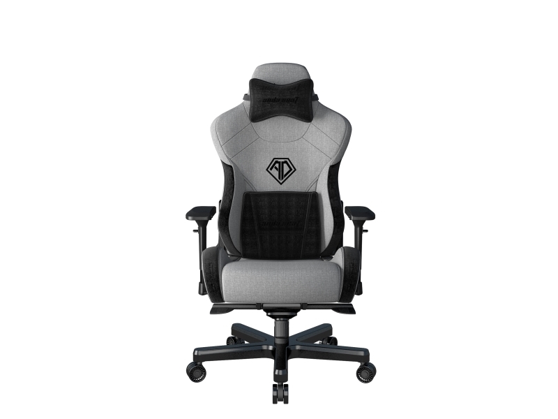 Anda Seat T-Pro Ii, Gaming Lænestol, 200 Kg, Polstret Sæde, Polstret Ryglæn, 216 Cm, Sort