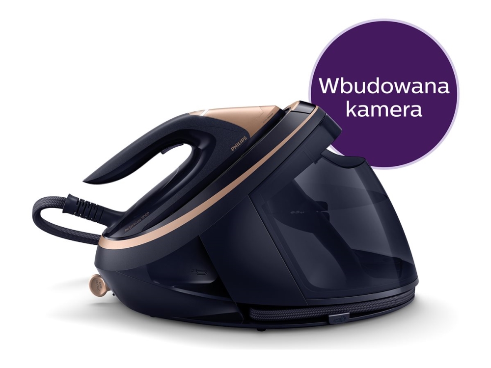 Philips Psg9050/20, 3100 W, 180 G/Min, Steamglide-Bügelsohle, 1,8 L, Schwarz, Abnehmbar