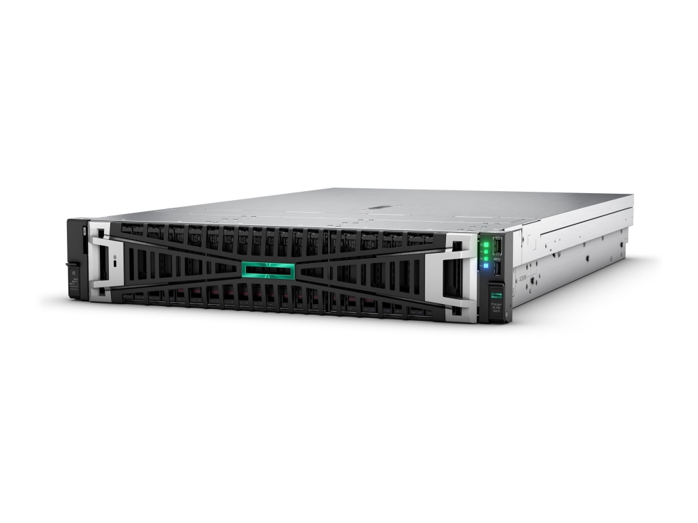 HPE ProLiant DL385 Gen11 - palvelin - räkkiasennettava 2U - 2-tie - 1 x EPYC 9124 / jopa 3,7 GHz - RAM 64 GB - SATA/SAS/NVMe - hot-swap 2,5 -paikka(t) - SSD 2 x 480 GB - Gigabit Ethernet, 10 Gigabit Ethernet - näyttö: ei ole - Smart Choice
