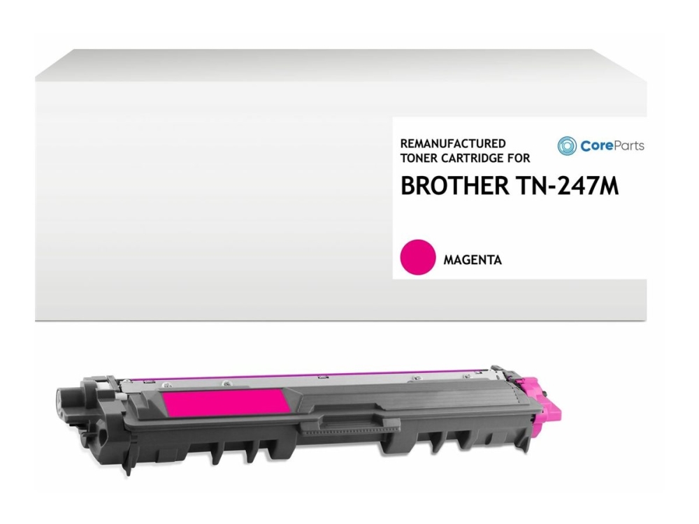Coreparts - Magenta - Kompatibel - Tonerpatron (Alternativ Til: Brother Tn247m) - For Brother Dcp-L3510cdw, Dcp-L3550cdw, Mfc-L3730cdn