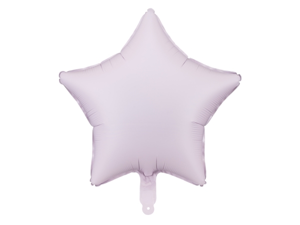 Helllila Stern Folienballon, 48 Cm