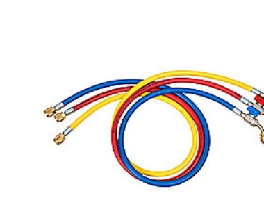 Refco CA-CCL-60-45 - 3 x serviceslangar, 1/4, kula, vinkel, 60 bar, R410/R32 | Diverse verktyg för VVS-arbeten | GameStuff