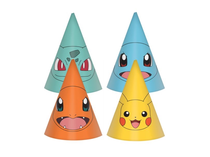Pokemon Hatte, 8 Stk.