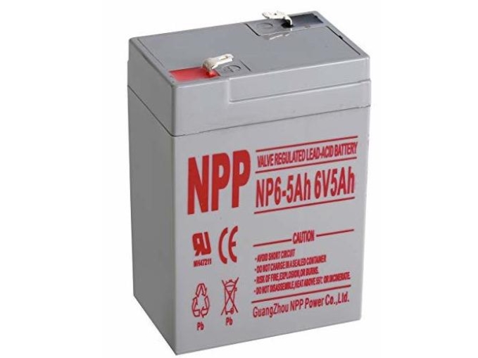 Battery 6V 5Ah T1(F1) Pb Agm Npp