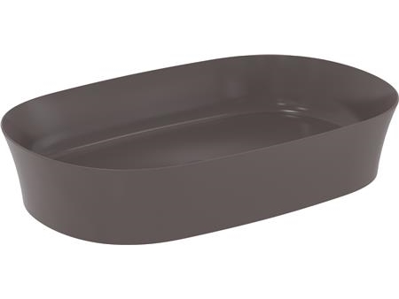 IDEAL STANDARD IIPALYSS - Tvättställsskål 600x380x120 mm i skiffergrått, Utan kranhål, Utan bräddavlopp - Diamatec | N - A | GameStuff