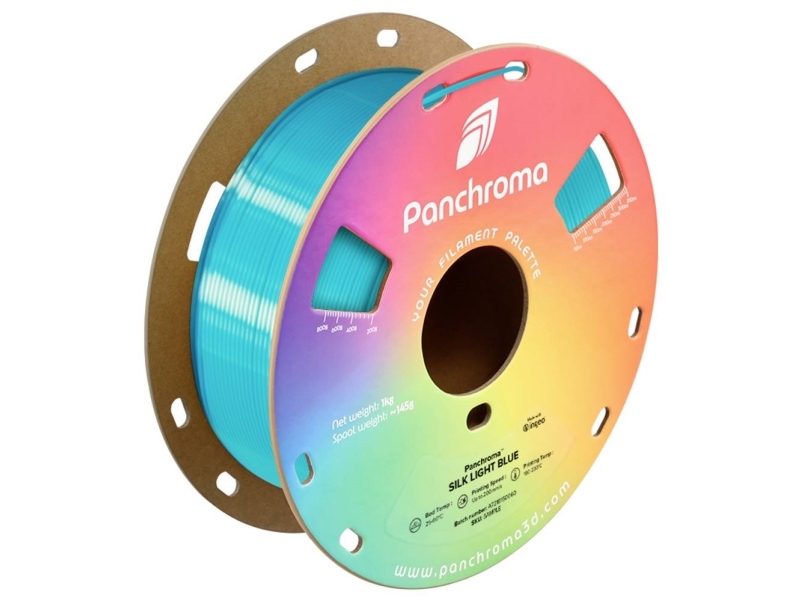 Polymaker CA03008 Panchroma™ Silk Filament PLA-muovi Kiiltävä 1,75 mm 1000 g Vaaleansininen, Vaaleansininen 1 kpl