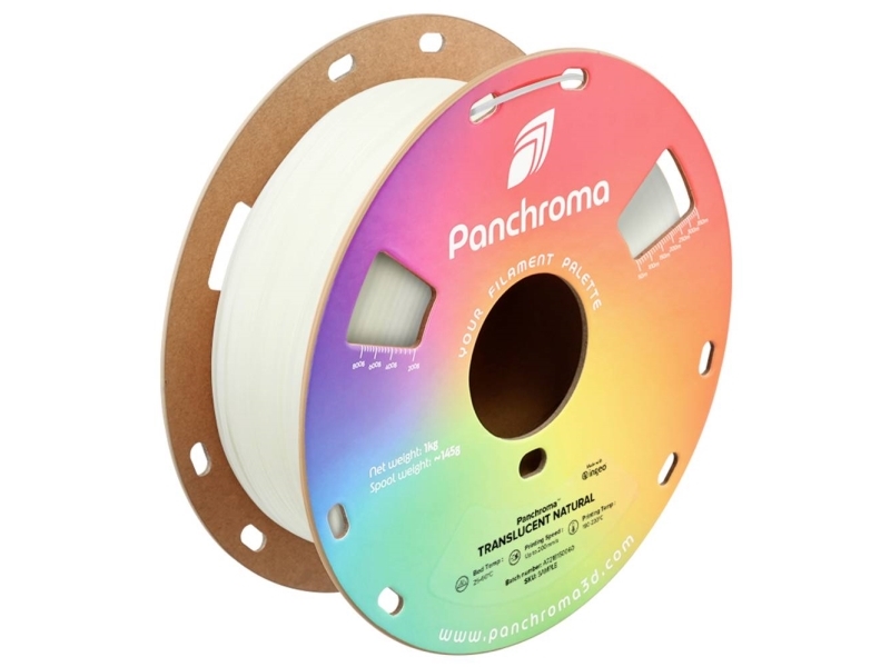 Polymaker Ca02037 Panchroma Translucent Filament Pla-Plast 1.75 Mm 1000 G Translucent, Natur 1 Stk