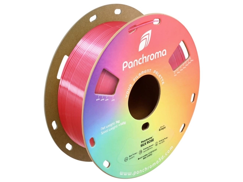 Polymaker CA03016 Panchroma™ Silk Filament PLA-muovi, tukimateriaali Kiiltävä 1,75 mm 1000 g Rose 1 kpl