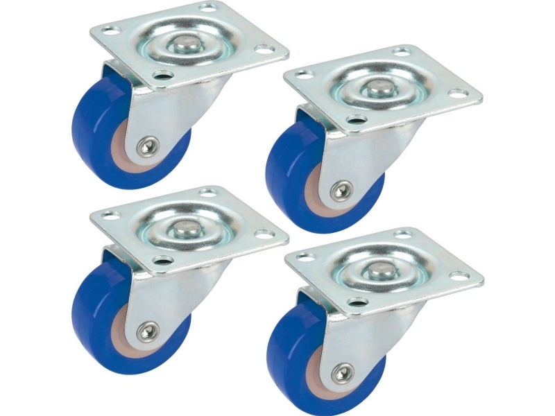 Dörner + Helmer Räder 450126, Raddurchmesser 30 Mm, Tragfähigkeit (Max.) 20 Kg, 4 Stk