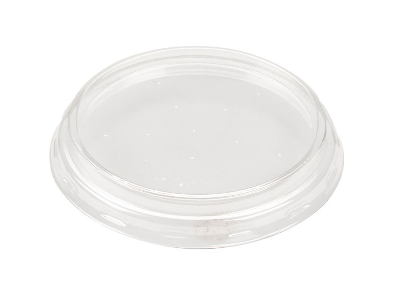 Deckel, Abena Cater-Line, Ø7,5Cm, Klar, Pet/Rpet, 80 % Rpet + 20 % Pet, Rund
