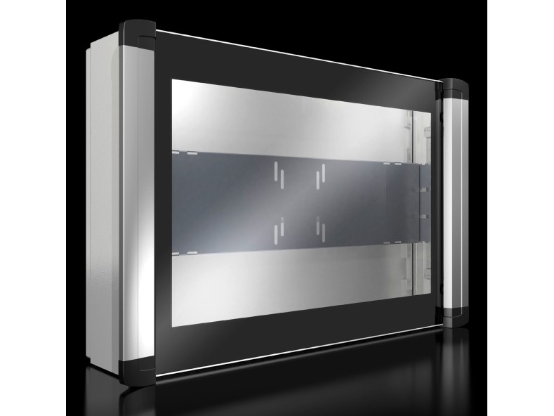Rittal Ax 6321.050 Installationsschrank 155 X 650 X 450 Stahlblech, Aluminium, Sicherheitsglas, Kunststoff Lichtgrau 1 Stück