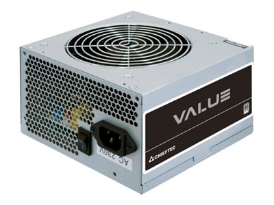 Chieftec Value Series Apb-600B8 - Strømforsyning (Intern) - Atx12v 2.3 - 80 Plus - Ac 200 - 240 V - 600 Watt - Aktiv Pfc