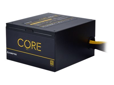 Chieftec Core Bbs-600S, 600 W, 100 - 240 V, 47 - 63 Hz, 9 A, Aktiv, 3,6 W