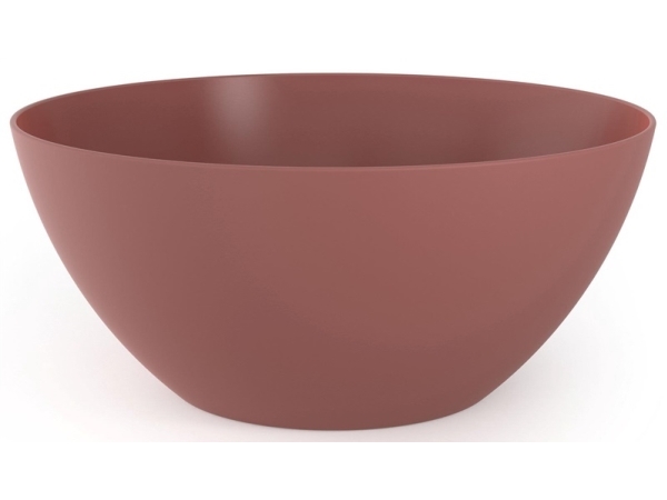 Rotho Bowl, 3000 Ml, 22.5 Cm, Plastic, Red