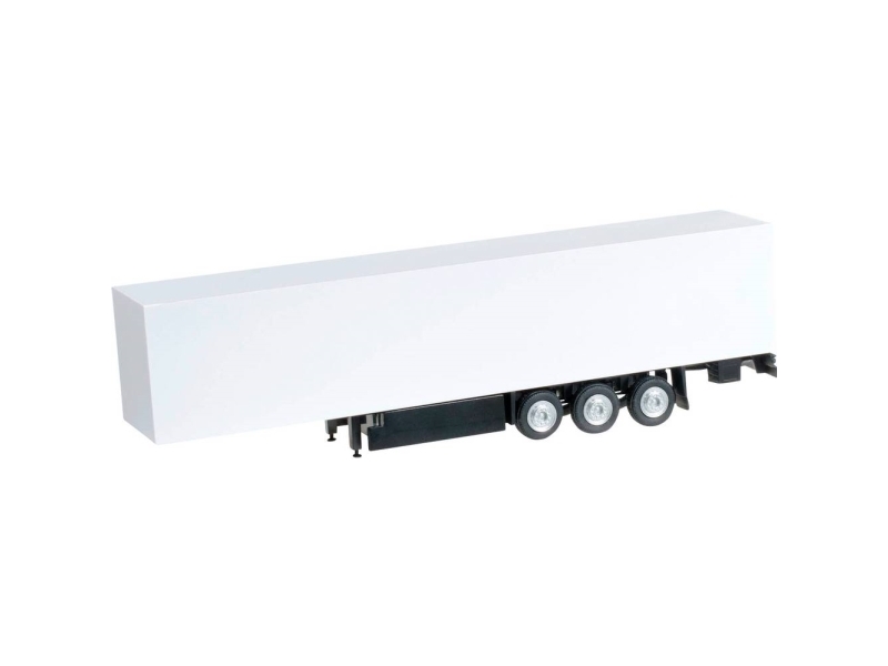 Herpa 084529 TT Anhænger model 2 stk. kuffert-sættevogn med paletkasse