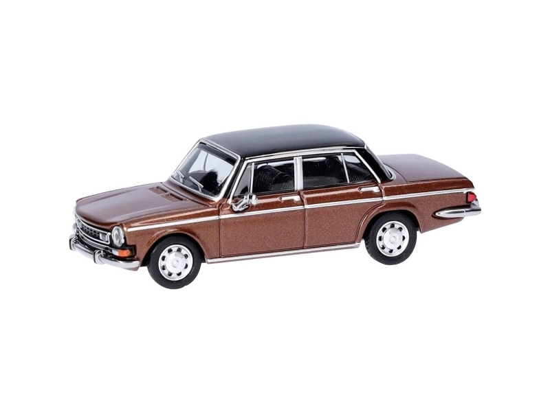Herpa 430746-004 H0 Personbilsmodell Simca 1301 Special, kopparmetallic