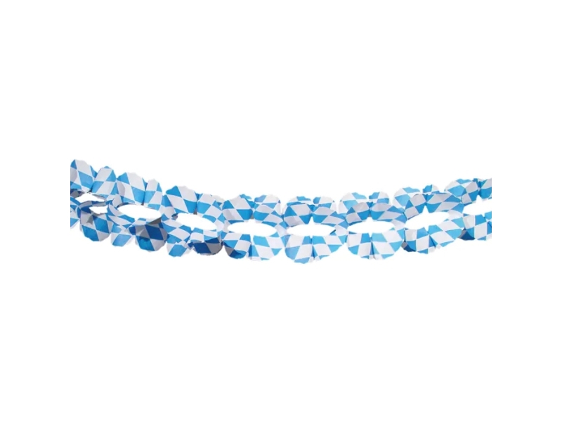 Boland 54214, Garland, Cotton, Paper, Blue, White, 90 G, 4 M, 170 Mm