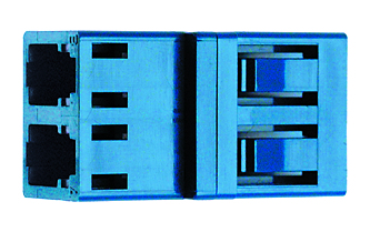 Telegärtner 100007143, Lc, Blå, Multitilstand, Enkeltilstand, Keramisk, Plast, Keramisk, Os2