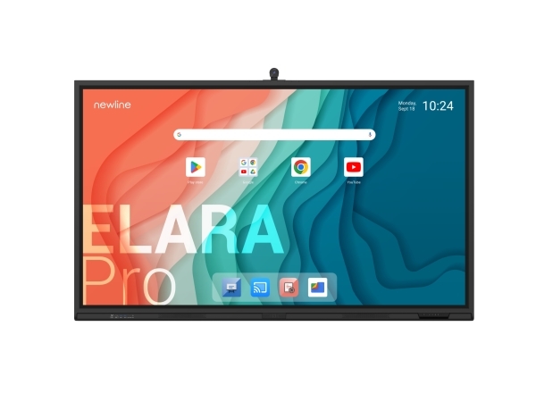 Newline Elara Pro, 190,5 cm (75), 1650 x 928 mm, 450 cd/m², 1,07 miljarder färger, 3840 x 2160 pixlar, 4K Ultra HD | TV, Ljud & Bild - Projektor og Projektorduk - Interaktiva Whiteboards | GameStuff