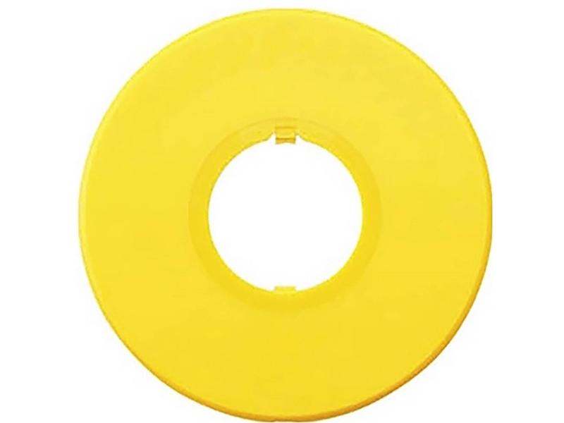 Idec Hw Emergency Stop Serie Beschriftungsschild (Ø X L) 60 Mm X 1,5 Mm Gelb 1 Stück