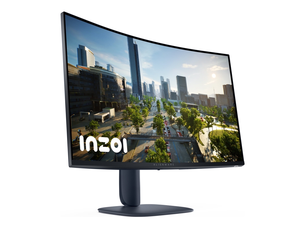 Alienware Aw3225dm - Led-Skærm - Gaming - Kurvet - 32" (31.5" Til At Se) - 2560 X 1440 Qhd @ 180 Hz - Va - 400 Cd/M² - 3000:1 - Displayhdr 400 - 1 Ms
