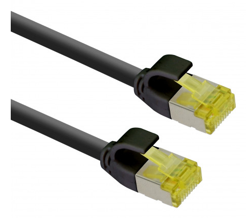 Helos 333099, 7,5 M, Cat6a, S/Ftp (S-Stp), Rj-45, Rj-45, Schwarz