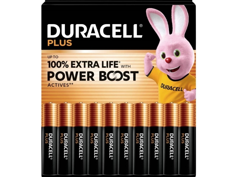 Duracell Plus Power Boost Micro Aaa -Batterie Alkali-Mangan 1.5 V 40 St. (151285)