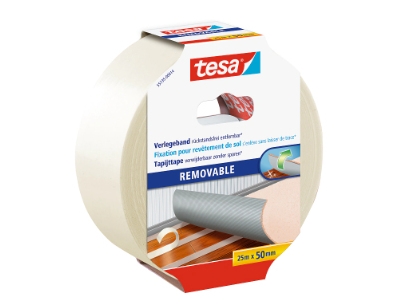 TESA 55735-00014-11, Valkoinen, Merkintä, Polypropeeni (PP), 25 m, 50 mm