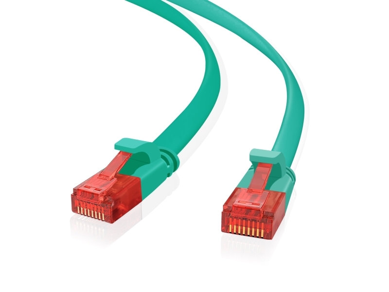 Helos 263005, 20 M, Kat6, U/Utp (Utp), Rj-45, Rj-45, Grün