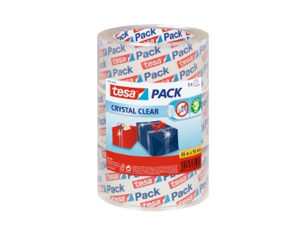 tesa ULTRA STRONG 57831-00000-01 Pakkebånd tesapack® Klar (L x B) 66 m x 50 mm 3 stk 3 stk