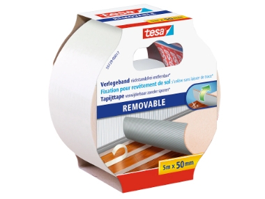 Tesa 55729-00017-11, Weiß, Befestigung, Polypropylen (Pp), 5 M, 50 Mm