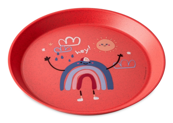 koziol 8333745, Baby-tallerken, Rund, Flerfarvet, 20,5 cm, 20 mm, 1 stk