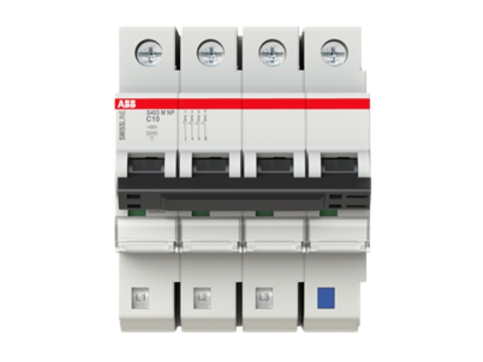 ABB S403M-C10NP, Dvärgbrytare, 25000 A, IP20 | N - A | GameStuff