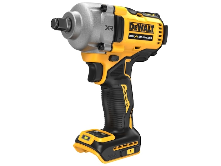 DeWALT DCF891NT-XJ, Mutterdragare, Pistolhandtag, 1/2, Gul, 800 nm, 1100 nm - SOLO