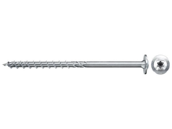 Puurakennusruuvi levypää FISCHER Power-Fast 6x140 mm TX30