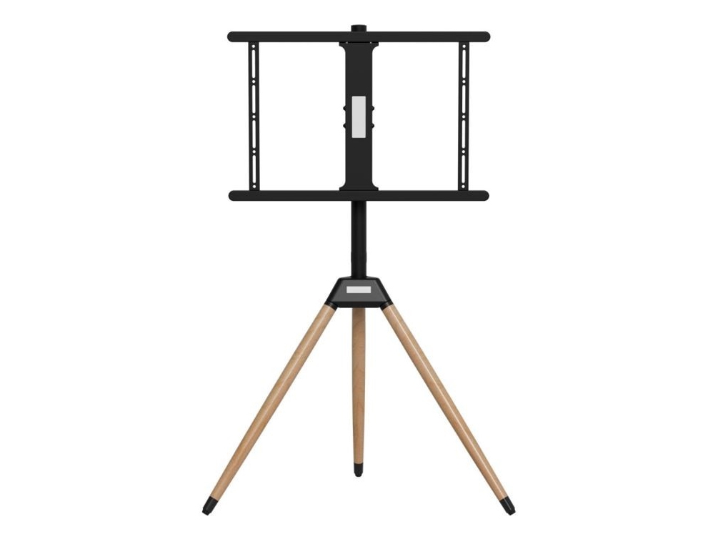 Gembird TV Tripod Gulvstativ - 180° Drejefunktion - 20° Tilt - Passer til 32-75" - VESA 200x200- 600x400 - Max 35 kg - Sort
