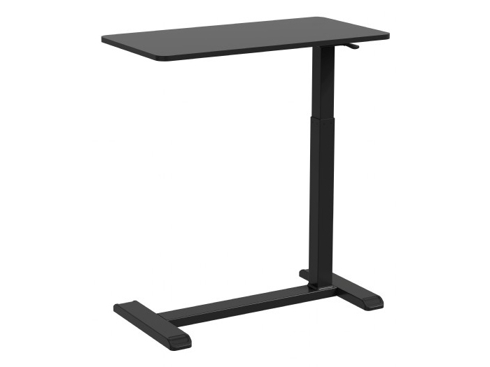 Gembird Tvs-Desk-02-Bk, Lige, Rektangulær Form, Spånplader, Hjemmekontor, Kontor, Sort, Sort