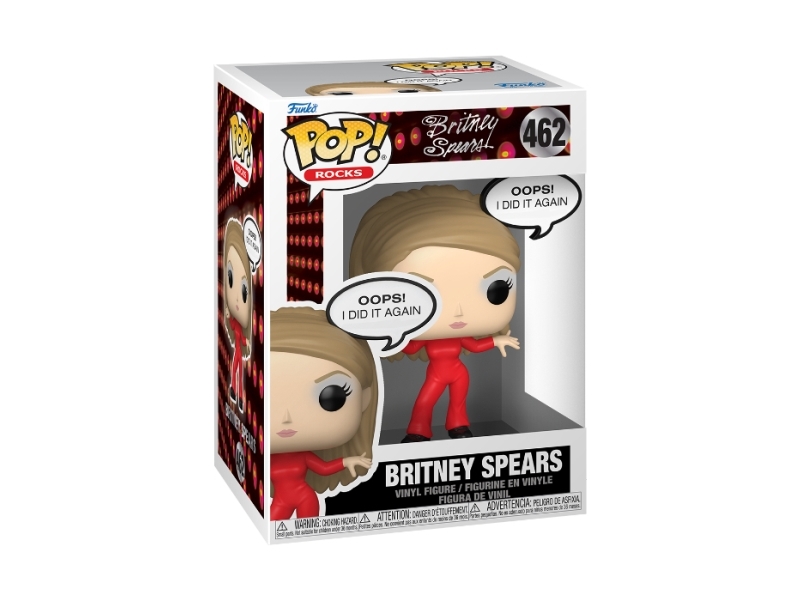 Funko Pop! Vinilinė Figūrėlė: Britney Spears - Oops, I Did It Again, 9 Cm