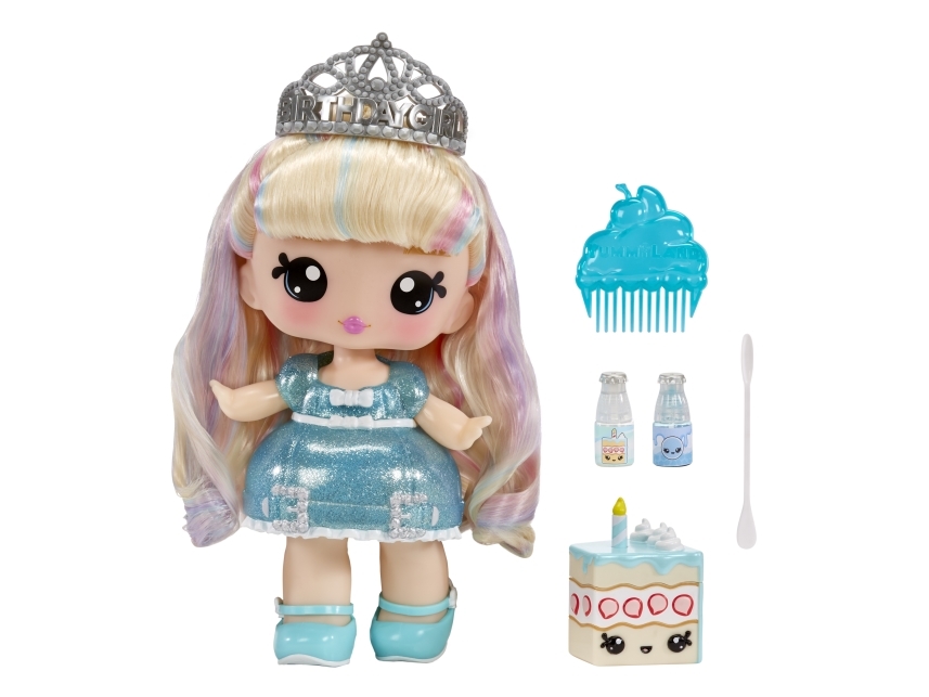 Mga Yummiland Large Doll + Lipgloss Pet Callie Birthday Cake 120742
